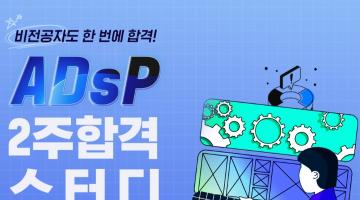 [유데미] ADsP 자격증 2주 완성 스터디 모집