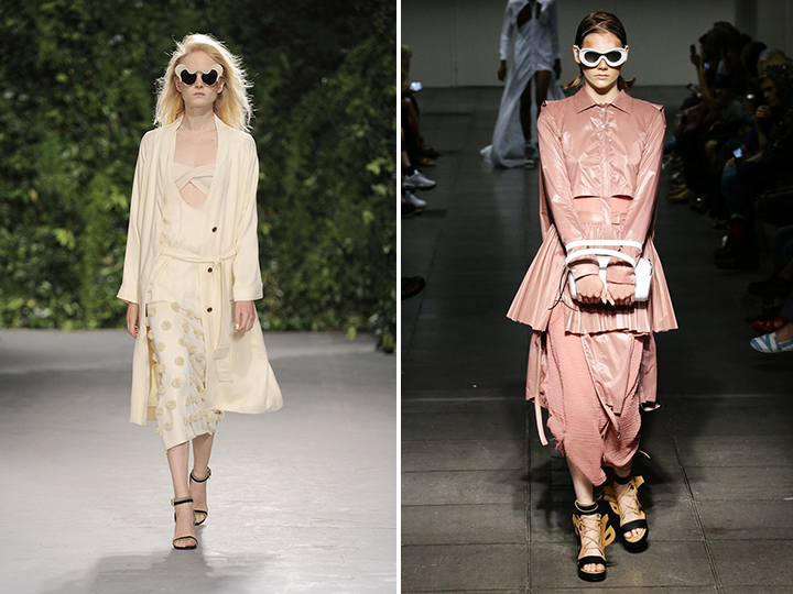 젠틀몬스터 컬래버레이션 OPENING CEREMONY 2016 SS NYFW와 HOOD BY AIR(HBA) 2015 NYFW 런웨이