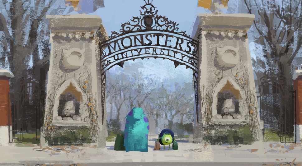 Daisuke “Dice” Tsutsumi
Moment Painting: Expelled
Monsters University, 2013
Digital painting
ⓒDisney/Pixar