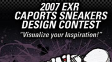 2007 EXR 캐포츠 스니커즈 디자인 공모전