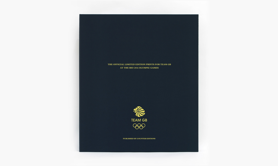 The official limited edition prints for Team GB at the Rio 2016 Olympic Games, available exclusively from countereditions.com. ⓒCounter Editions