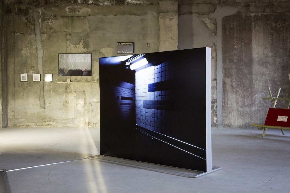 노기훈, 부평-부개 철로/구로-신도림 지하도, Transparency in Lightbox, 120×150×10cm, 2015/2013