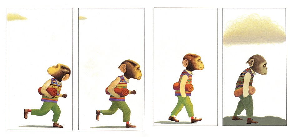 <Willy and The Cloud> 2016 ⓒ Anthony Browne
앤서니 브라운이 윌리를 통해 독자에게 두려움과 근심을 어떻게 받아들여야 하는지 말해준다