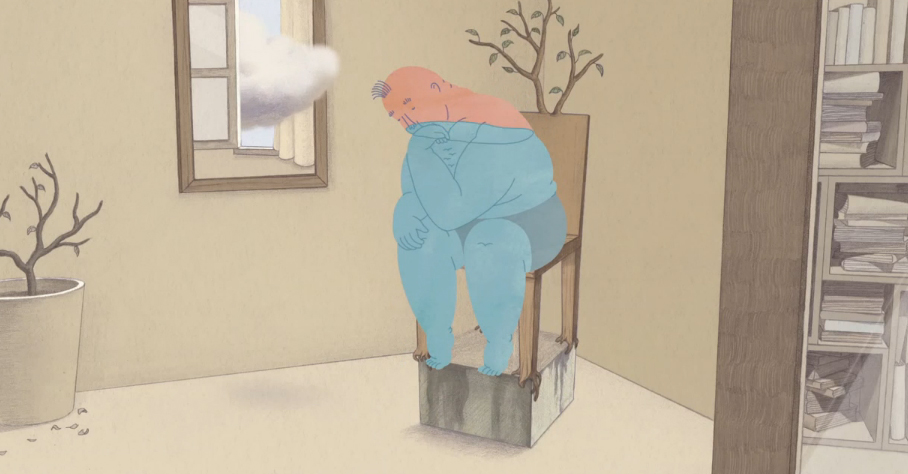 정다희, 〈의자 위의 남자〉