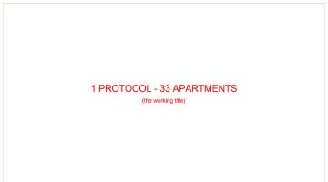 (URBAN TONIC) 1 protocol - 33 apartments