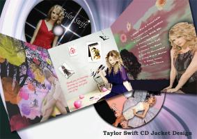 Taylor Swift CD Jacket Design