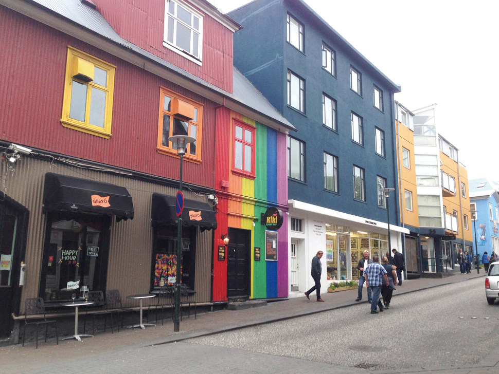 따뜻한 기후의 나라와는 달리 아이슬란드에는 채도가 낮은 색상의 건물들이 많았다. 주변과의 조화가 어우러지는 색감은 도시를 세련되게 해주는 포인트라고 생각한다.