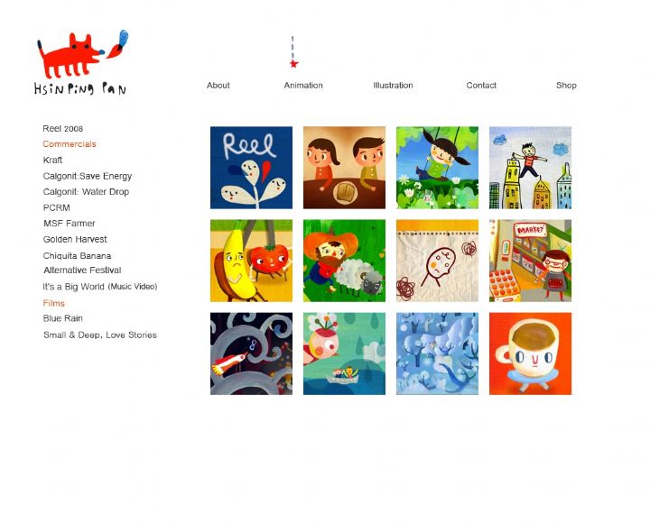 Hsinping Pan, Animation + Design
