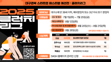 2025「Clutch League 클러치 리그 (청년 창업아이디어 경진대회)」 모집공고