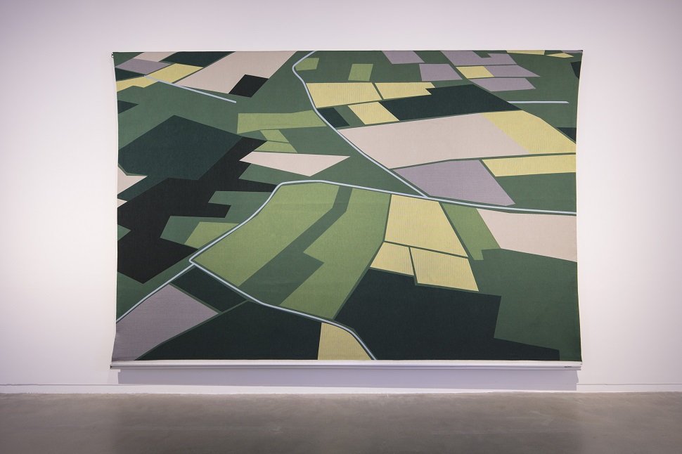 Fields. 1, 2016, Tapestry, 220x390cm