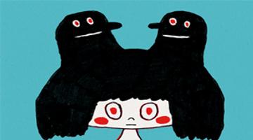 소녀다움을 간직한 일러스트레이션