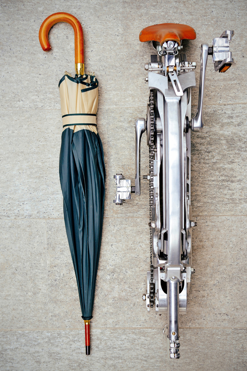 Gianluca Sada (IT), folding bike ‘SadaBike’, 2014, aluminium, prototype, ⓒ ​Gianluca Sada