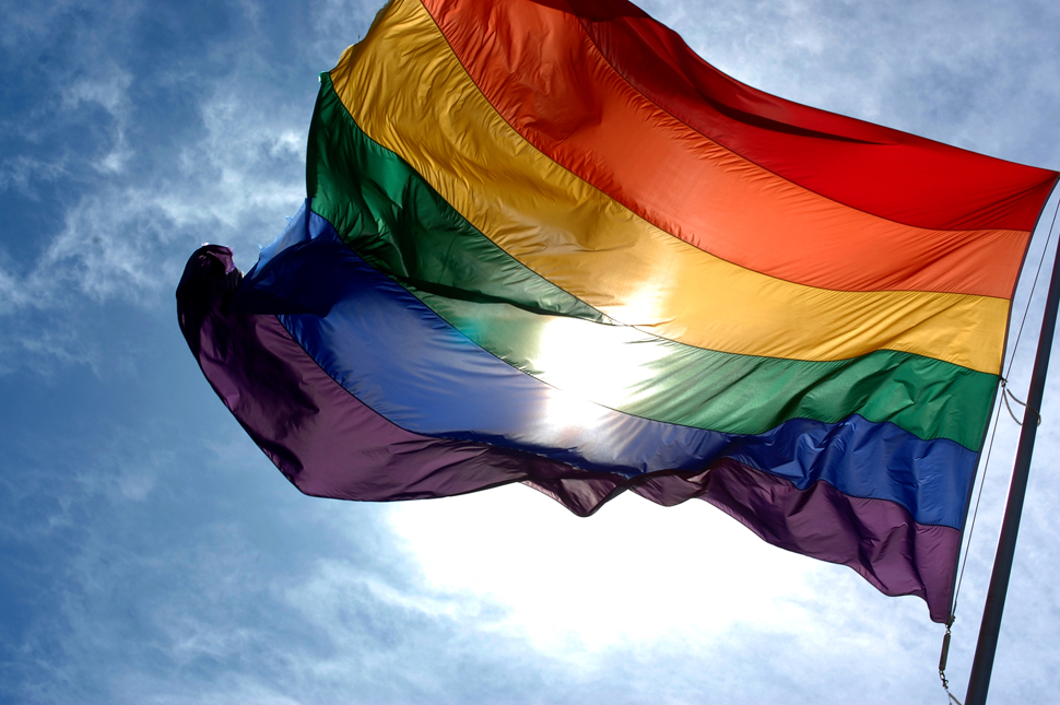 The Rainbow Flag, 1978. 세상은 좋은 방향으로 진화하고 있습니다. 조금씩, 천천히. (사진 출저: ©Ludovic Bertron)