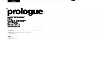 프리랜서 모션그래퍼의 홈페이지