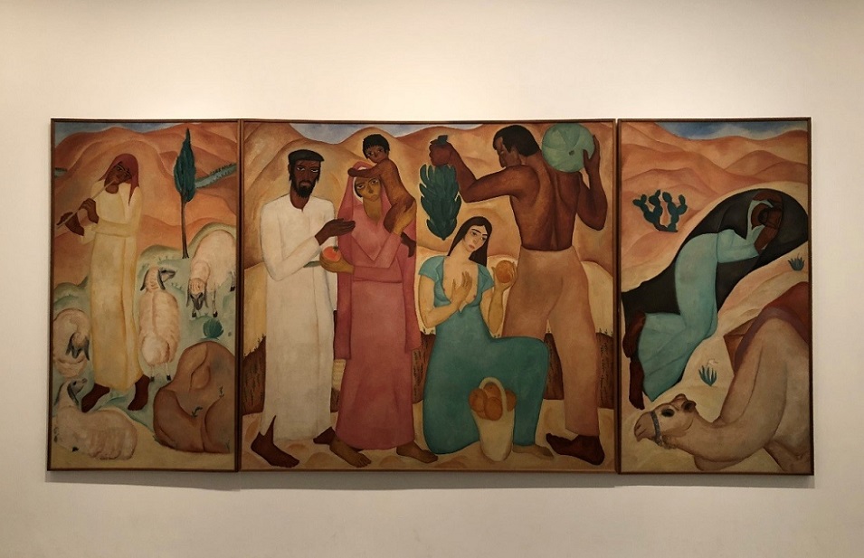 Reuven Rubin, Israeli, born Romania, 1893-1974, 〈First Fruits〉, 1923, Oil on canvas 