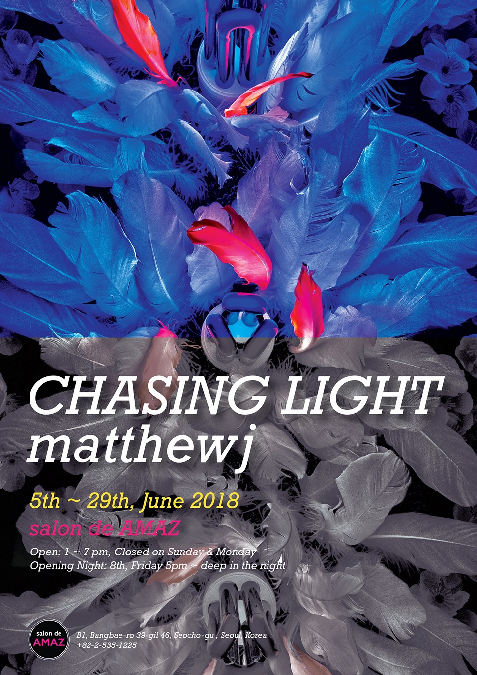 매튜제이(matthewj) chasing light 展(사진제공: 살롱드어메즈(Salon de AMAZ)