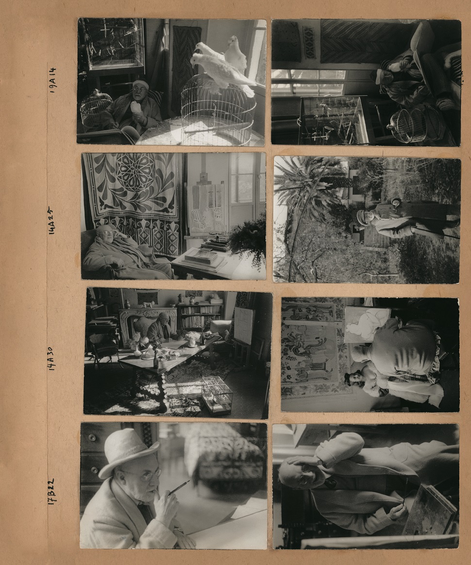 앙리 카르티에-브레송 스크랩북 원본 페이지, 1946 ⓒ앙리 카르티에-브레송/매그넘 포토스
