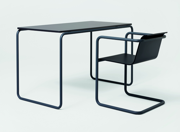 Konstantin Grcic, Pipe table and chair, 2009, Collection Vitra Design Museum, photo: Florian Boehm
