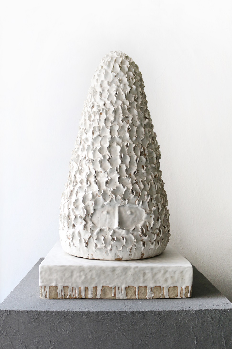 <심심(心心)>, Ceramic, 35x35x62cm, 2016