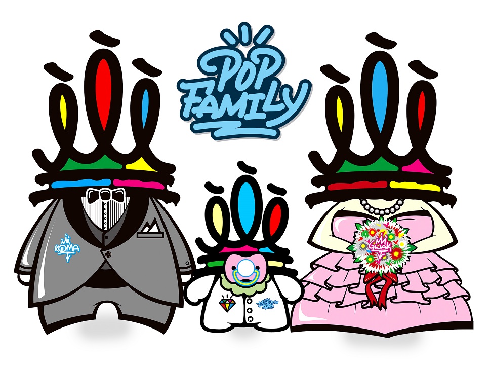 KOMA Pop family (사진제공: 팝앤팝이엔티)