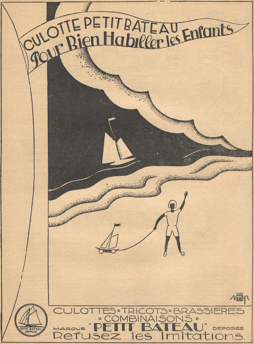 Advertisement, 1920s, Studio SNP, illustration by Magd Herest