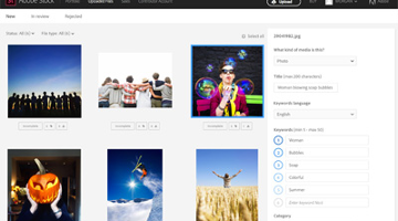 콘텐츠 판매 플랫폼 ‘어도비 스톡 콘텐츠 작가 포털’ 베타 버전
