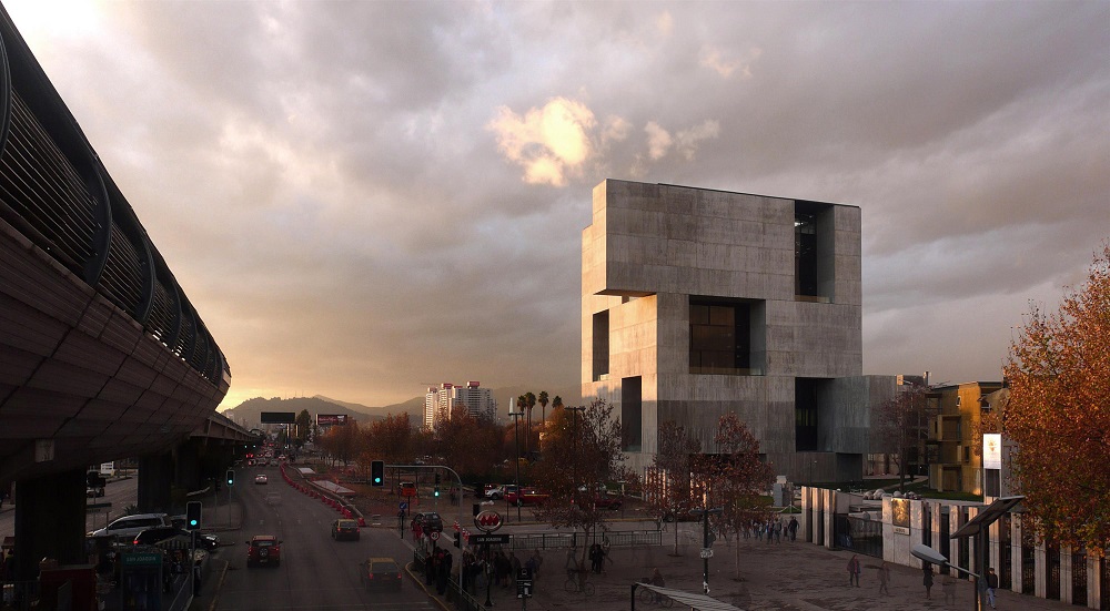 알레한드로 아라베나, 〈UC Innovation Center – Anacleto Angelini〉, San Joaquín Campus, Universidad Católica de Chile, Santiago, Chile, 2014