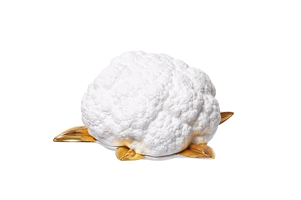 〈Cauliflower Container〉, 2015, 150×360×150mm, Porcelain