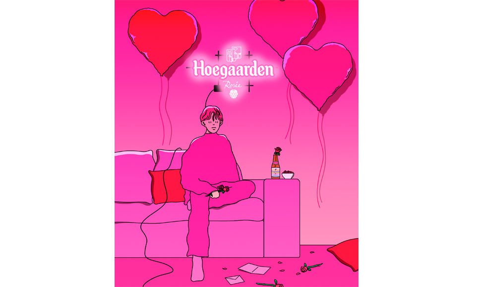 Hoegaarden RoseexSHIN_MORAE(사진제공: 오비맥주)