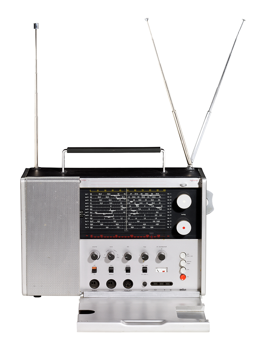 “T 1000 Weltempfänger”, Dieter Rams, Braun AG, Frankfurt a .M. (DE), 1964, ⓒ Sammlung/Collection Winkler, MAKK, Foto: Saša Fuis Photographie, Köln