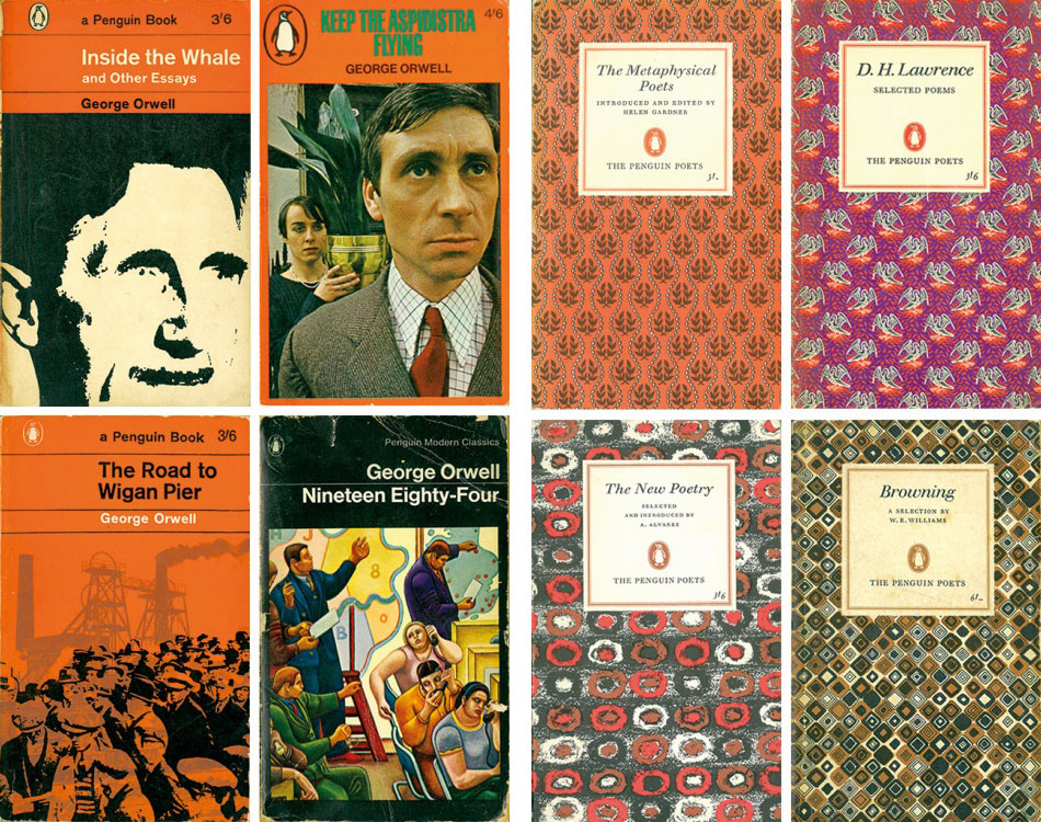 조지 오웰, 〈Penguin Books (George Orwell Vintage Collection) (4pcs)〉, 추정가 3십만 - 5십만 원 / 펭귄 북스, 〈The Penguin Poets Vintage Collection (4pcs)〉, 추정가 3십만 - 5십만 원