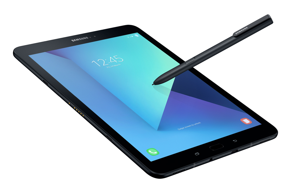 삼성의 프리미엄 태블릿 갤럭시 탭 S3 블랙 (사진 제공: 삼성전자)