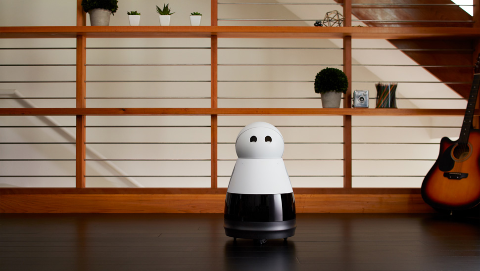 귀여운 움직임을 보여주는 가정용 로봇, 큐리(Kuri) (사진 제공: 메이필드 로보틱스)