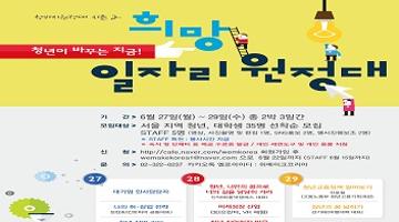 청년이바꾸는지금 일자리희망원정대 청바지원정대 Season2