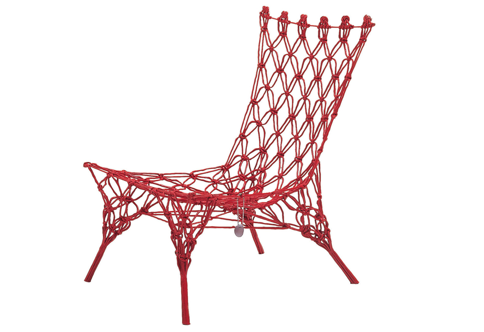 네덜란드 Marcel Wanders의 Cappellini knotted chair