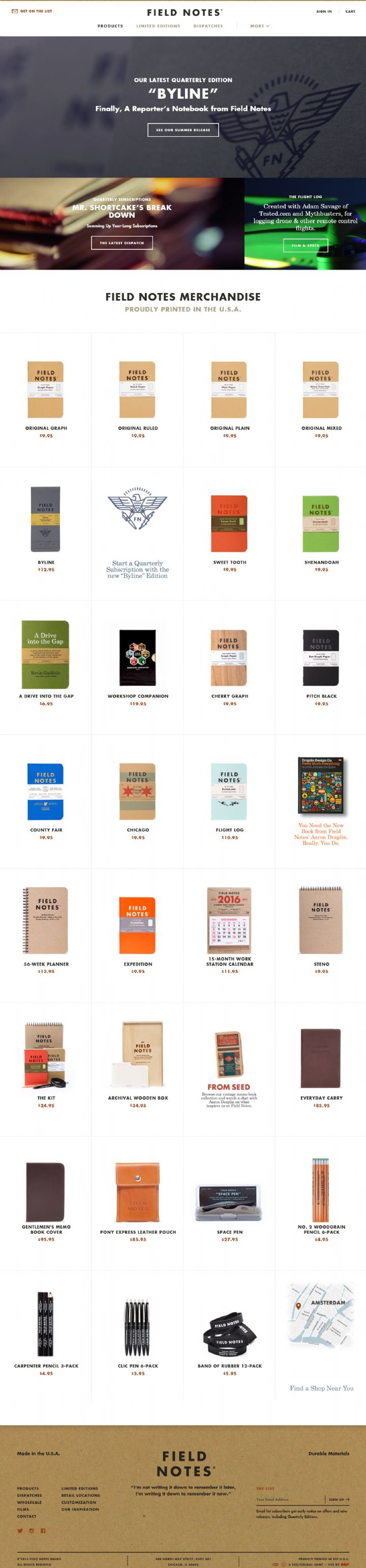 Field Notes