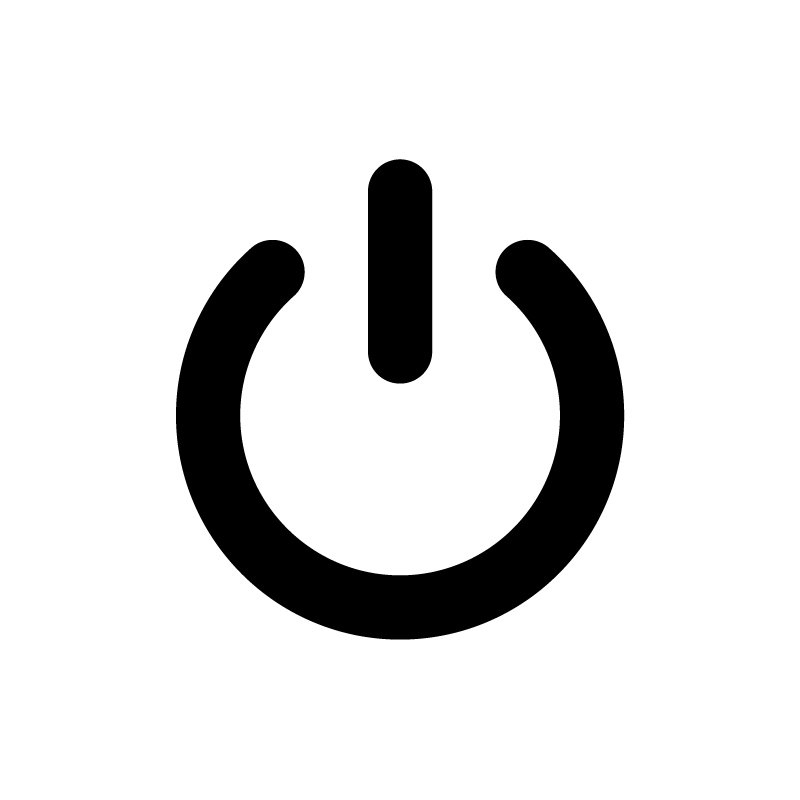 The IEC Power Symbol, 2002. 나를 어디서 많이 보시나요? TV 리모컨? (이미지 출처: MoMA 공식사이트)