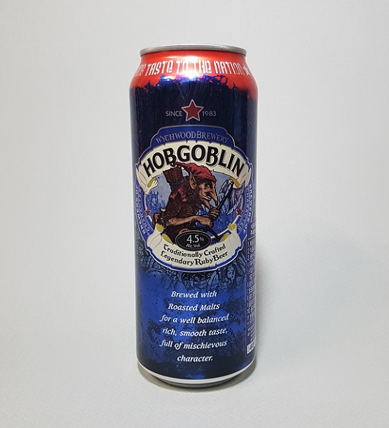 영국 맥주 홉고블린(HOBGOBLIN). 겉모습은 괴기스럽지만 알고보면 집안의 수호령으로 여겨지는 요정의 일종이다. 