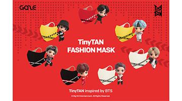 게이즈, 방탄소년단 캐릭터 활용한 패션 마스크 출시