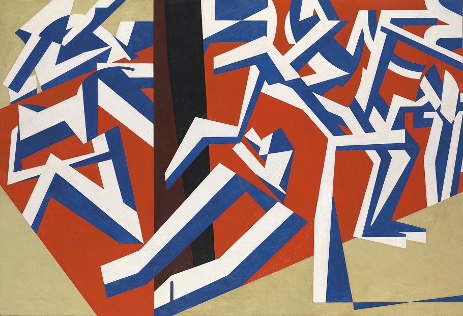 데이비드 봄버그 DAVID BOMBERG (1890–1957)
진흙 목욕탕
1914 / 캔버스에 유채 / 152.4 × 224.2 ㎝
The mud bath 
1914 / oil paint on canvas
Tate: Purchased 1964