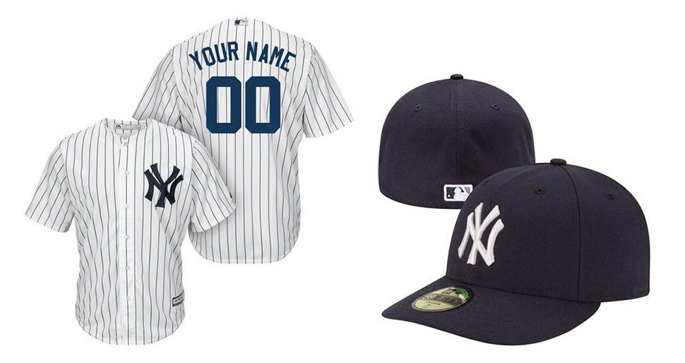 New York Yankees의 디자인 상품들