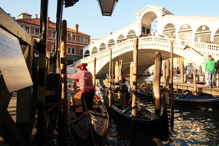 베니스의 산 마르코  성당(San Marco Basilica)과 리알토(Rialto) 다리(Photo by 손민정)